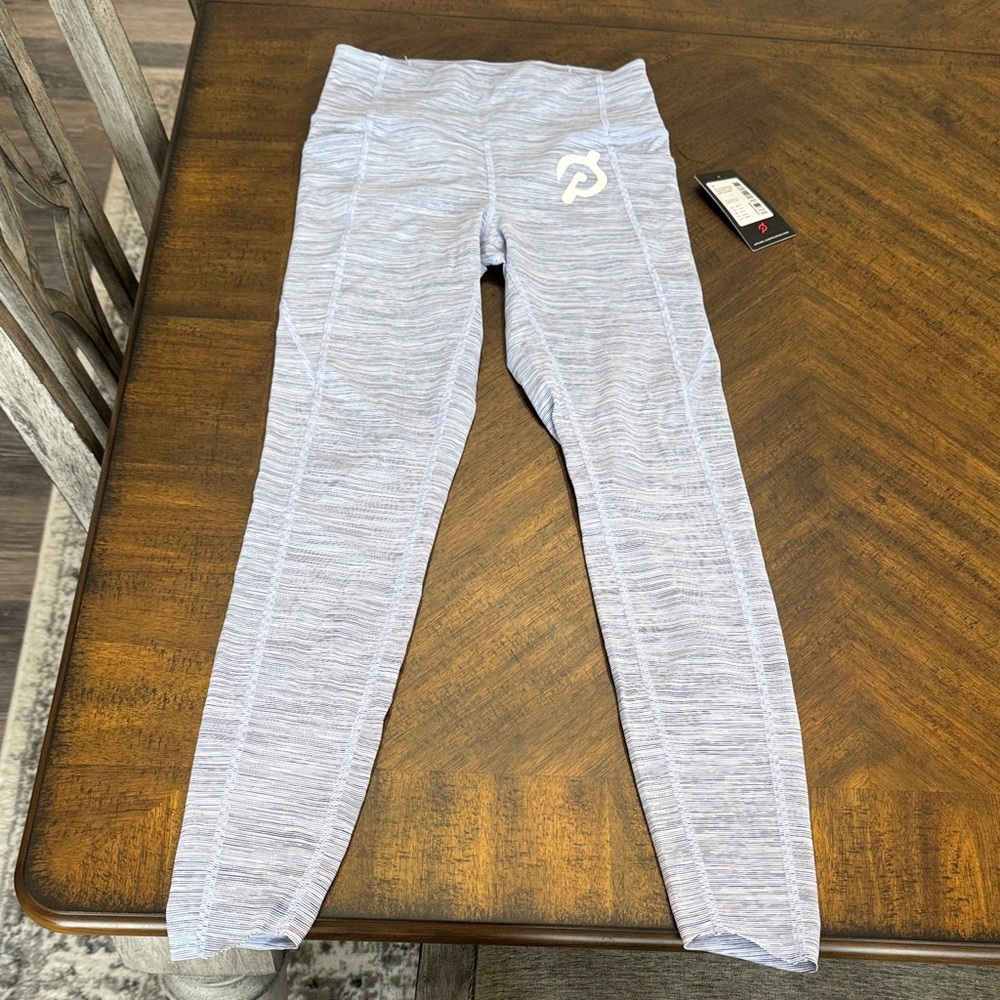 NWT Peloton XS Highrise Spacedye Tulip Hem Leggings